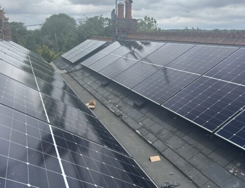 Slate Roof Solar PV Installation